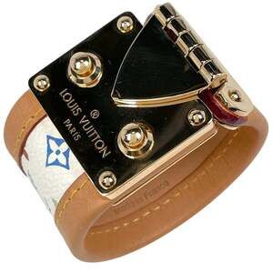 LOUIS VUITTON Brown Monogram Bracelet